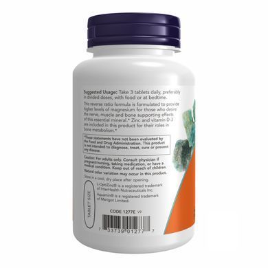 Magnesium & Calcium 2:1 Ratio - 100 tabs
