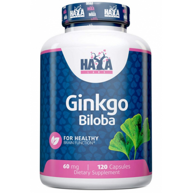 Гинкго Билоба Ginkgo Biloba 60mg - 120 капс