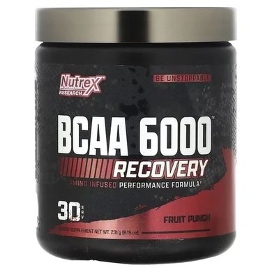 Аминокислоты Nutrex BCAA 6000 Powder 2:1:1 230g