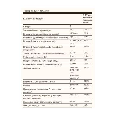 Prenatal Nutrients - 120 tabs