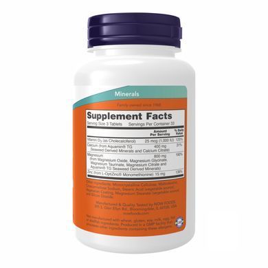 Magnesium & Calcium 2:1 Ratio - 100 tabs
