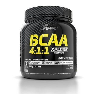 Olimp BCAA 4:1:1 Xplode амінокислоти порошок 500 г фруктовий пунш