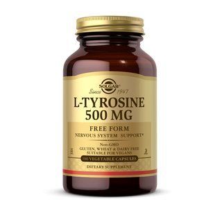 Solgar L-Tyrosine 500 mg (100 veg caps)