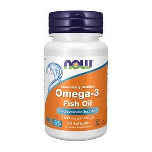 NOW Omega-3 (30 softgels)