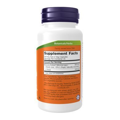 Dopa Mucuna - 180 vcaps