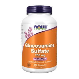 NOW Glucosamine Sulfate 750 mg (240 caps)