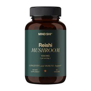 Mind Shi Reishi Mushroom 1000 mg (60 veg caps)