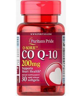 Q-SORB&trade; Co Q-10 200 mg - 30caps