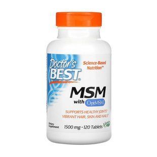 Doctor's BEST MSM 1500 (120 tabs)