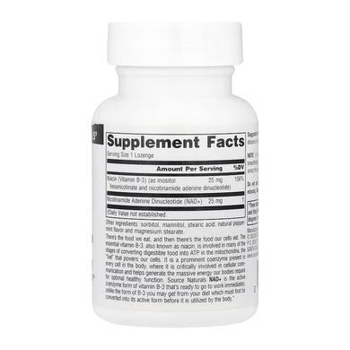 NAD+ Coenzymated&trade; B-3 - 30 Lozenges