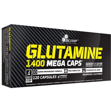 Глютамин Olimp Glutamine 1400 Mega Caps (120 caps)