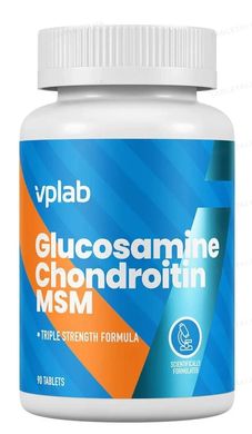 VPLab Glucosamine Chondroitin MSM, 90 таблеток