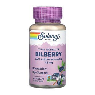 Bilberry Berry Extract 42mg - 60 vcaps