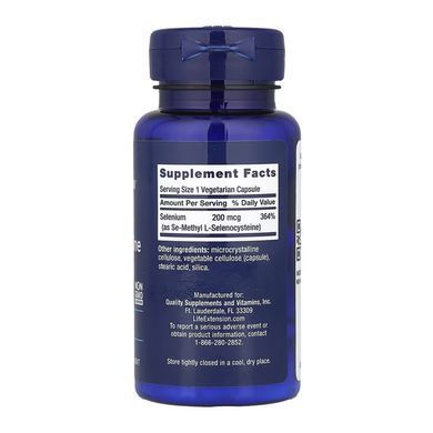 Se-Methyl L-Selenocysteine 200 mcg - 90 vcaps