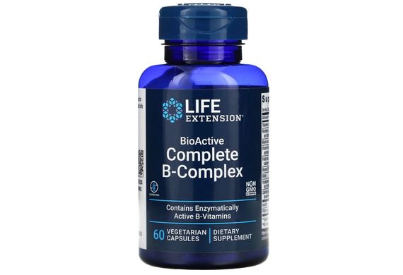 B-Complex of Life Extension (Biocative B-Komplex) Биоактивные 60 капсул