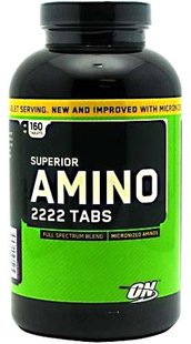 Аминокислоты Optimum Nutrition Amino 2222 tabs 160 таб