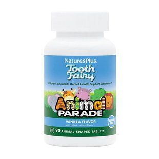 Natures Plus Animal Parade Tooth Fairy (90 animal-shaped tabs, vanilla)