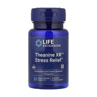 Theanine XR&trade; Stress Relief - 30 vegetarian tablets