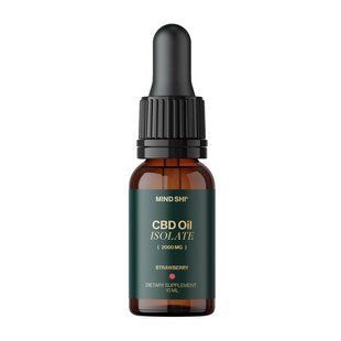 Mind Shi CBD Oil Isolate 2000 mg (10 ml, orange)