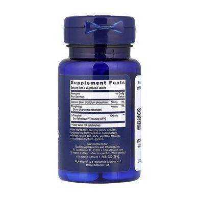 Theanine XR&trade; Stress Relief - 30 vegetarian tablets