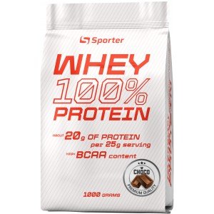 Протеин Sporter Whey 100% Protein 1 kg шоколад