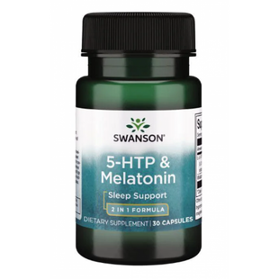 Ultra 5-HTP Melatonin - 30 veg caps