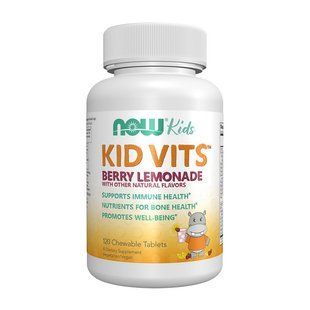 NOW Kid Vits (120 chewables, berry lemonade)