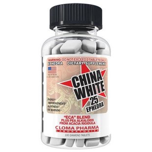 Жироспалювач Cloma Pharma China White 100 капс