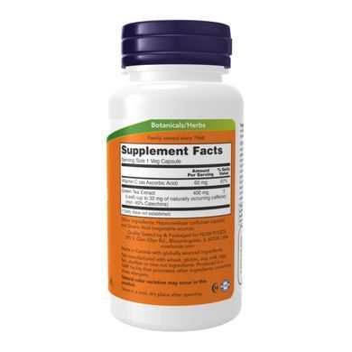 Green Tea Extract 400mg - 250 vcaps