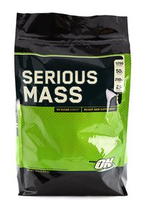 Гейнер Serious Mass Optimum Nutrition 5,4 kg ваниль