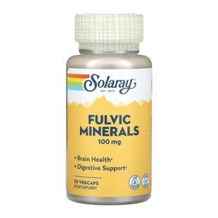 Fulvic Minerals 100mg - 30 vcaps