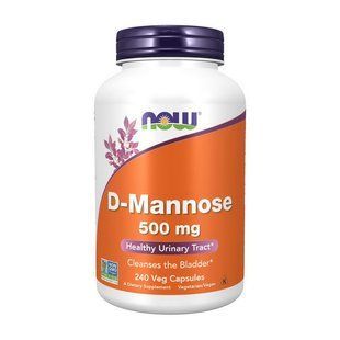 NOW D-Mannose 500 mg (240 veg caps)