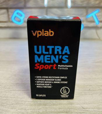 Витамины для мужчин VPLab Ultra Men's Sport Multivitamin - 90 caps