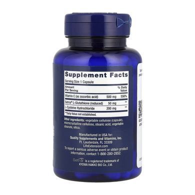 Glutathione Cysteine & C - 100 caps