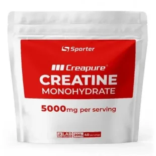 Креатин моногидрат Sporter Creatine Monohydrate (creapure) 200g