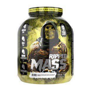 Гейнер для набору маси Skull Labs Ripped Mass, 3 кг (Баунті)