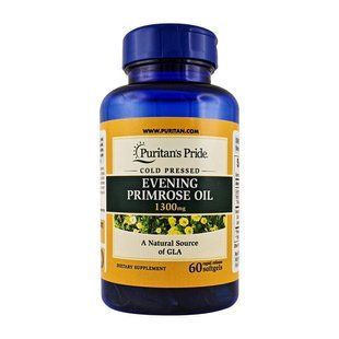 Puritan's Pride Evening Primrose Oil 1300 mg (60 sgels)