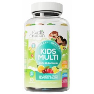 EARTH'S CREATION KIDS MULTIVITAMIN - 60 жевательных конфет