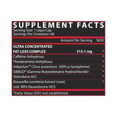 Lipo 6 Black Ultra Concentrate - 60 caps