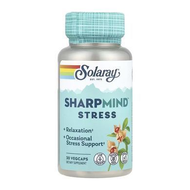 SharpMind Nootropics Stress - 30 vcaps