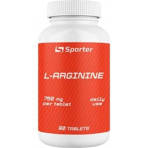 Аргинин, L-Arginine Sporter 90 tab