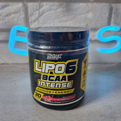 Аминокислоты Nutrex Lipo 6 BCAA Intense 260g арбуз