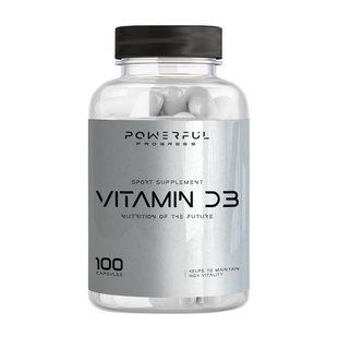 Powerful Progress Vitamin D3 4000 IU (100 caps)
