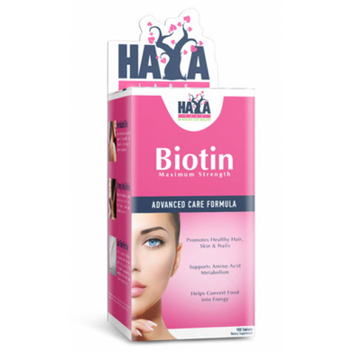 Biotin Maximum Strength 10,000 mcg - 100 таб