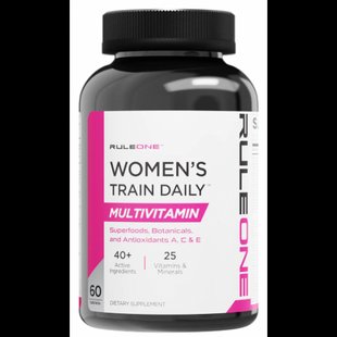 Rule 1 Women's Train Daily Sports Multi-Vitamin - 60 таб