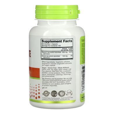 Sodium Ascorbate - 100 caps