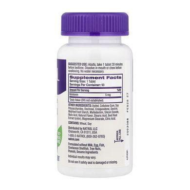 Melatonin 5mg - 90 tabs