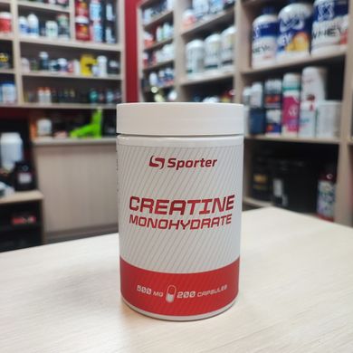 Креатин Sporter Creatine monohydrate - 200 капс