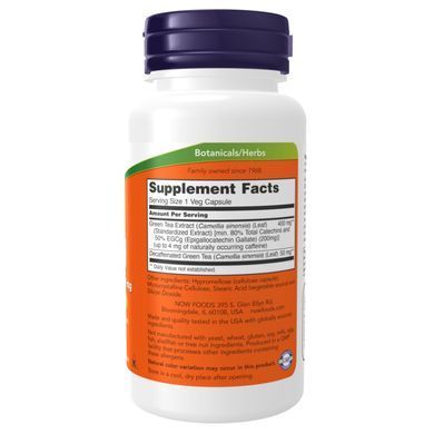 EGCg Green Tea Extract 400mg - 180 vcaps