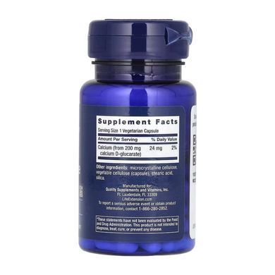 Calcium D-Glucarate 200mg - 60 vcaps